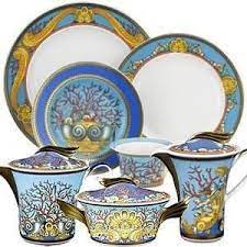 versace home la mer china patterns tableware collection versace home