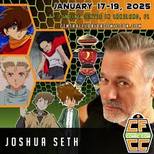 Central Florida Comic Con is DigiDestined to be a great time with Joshua  Seth there! 😎 You may know him as Tetsuo in Akira and Young Knives in  Trigun or even from