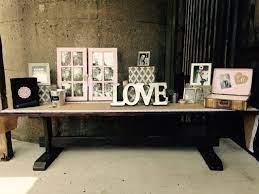 Rustic Receiving Table Receiving Table Home Decor Decor