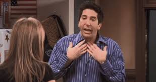 Rachel sabotaged two of ross' relationships in the same way. Friends Ross Geller Gif Friends Rossgeller Itsimpossible Discover Share Gifs