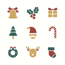 Find & download free graphic resources for happy holidays. Christmas Holiday Symbols Vector Set Free Image By Rawpixel Com Holiday Symbols Christmas Present Vector Christmas Icons