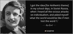 The society depicted in anthem is a collectivist society. 140 Teaching Anthem Ideas Teaching Anthem Anthem Ayn Rand