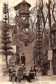 The Oddment Emporium Le Plessis Robinson Guinguette Guingettes Were Tree House Draw On Photos Container Buildings