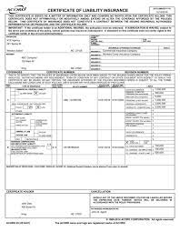 The insurer is the insurance company, the one agreeing to pay claims. Example Of Certificate Of Liability Insurance Pdf Journalnow Com