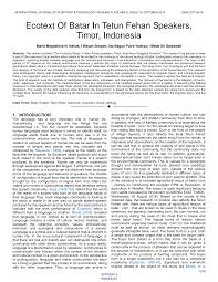 If you want to learn wacana in english, you will find the translation here, along with other translations from sundanese to english. Http Www Ijstr Org Final Print Oct2019 Ecotext Of Batar In Tetun Fehan Speakers Timor Indonesia Pdf