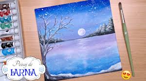Descarca plansele dand click pe imaginea favorita. Peisaj De Iarna Cum Pictez Zapada Winter Snowy Landscape Painting Youtube