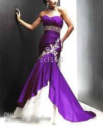 Muslim Fashion 2012 Fashion Wallpaers 2013 Purple Wedding Dress Images Purple Wedding Dress Wedding Gowns Mermaid Wedding Dress Train