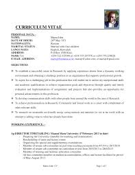 A ms word version is here (cv.docx). Pdf Maera John Cv 2015