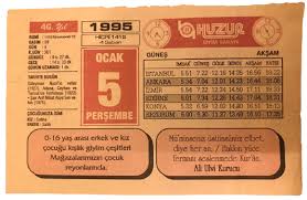 23 ekim 2005 pazar takvim yaprağı. Tum Urunler Garaj Antik