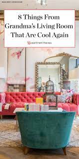 8 Things From Your Grandparents Living Room That Are Actually Cool Again Granny Chic Decor Trending Decor Millennial Decor