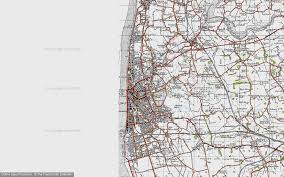 Tripadvisors blackpool karte mit hotels, pensionen und hostels: Map Of Blackpool 1947 Francis Frith