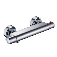 wannenmischer thermostat wandmontage in chrom thermostat chrome plating chrome