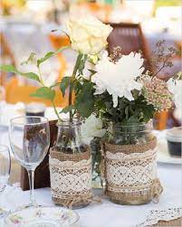 25 Best Rustic Vintage Wedding Centerpieces Ideas For 2016 Vintage Wedding Centerpieces Bridal Table Decorations Lace Wedding Centerpieces
