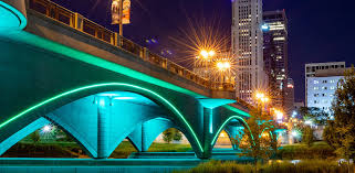 Columbus has been called one of the best cities in the world for architecture lovers. The Discovery Bridge Columbus Usa Gva Lighting