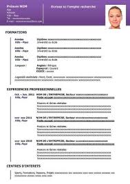 We present you the most impressive word resume template to get your dream job. Exemple De Cv Simple A Telecharger Gratuit Modeles De Cv Best Resume Template Free Resume Template Word Creative Resume Templates