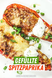 Gefullte Spitzpaprika Essen Ohne Kohlenhydrate Rezept Gefullte Spitzpaprika Spitzpaprika Rezepte