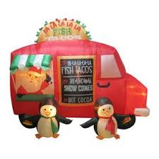 Orlando avenue cocoa beach, fl 32931 ph: Lowe S 50 Off Christmas Decorations Christmas Inflatables Taco Truck Fish Tacos
