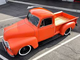 Image result for Orange 1952 Truck