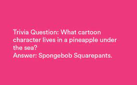 If you fail, then bless your heart. 60 Cartoon Trivia Questions Answers Hard Easy
