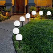 Lytworx 400 led white icicle connectable lights. Outdoor Garden Light Solar Led Light Lawn Light Stainless Steel Track Picket