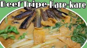 Inspired by filipino food recipes. How To Cook Kare Kare Beef Tripe Kare Kare Recipe W Out Alamang Tuwalya Ng Baka By Simpleng Ofw Youtube