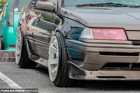 Has transplanted an imported japanese mitsubishi 1800cc intercooler turbo(gsr) engine, in 2003. Proton Iswara Streetfamilia X Static365 All Stars Meet 201 Flickr