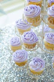 Purple And Silver Bridal Shower Ideas Themes Bridal Shower Cupcakes Bridal Shower Desserts Lavender Dessert
