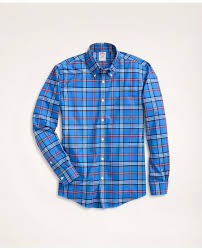 Men S Sport Shirts Flannel Shirts On Sale Brooks Brothers