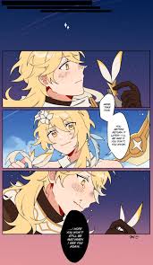Genshin Impact Aether Lumine In 2020 Korean Anime Anime Anime Art