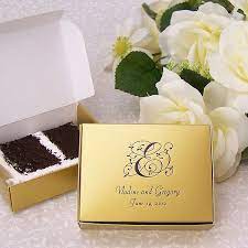 5 X 4 Cake Slice Favor Boxes Personalized My Wedding Reception Ideas Wedding Cake Boxes Wedding Cake Favors Cake Slice Favor