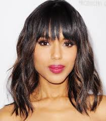 Most women with hair this length leave their hair open and unstyled, but there are many hairstyles that can make it look spectacular. Mid Length Haircuts With Fringe Combos