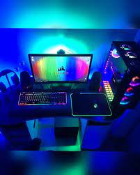 Specs Prices Last Pics There Is A Rgb Party Going On In This Awesome Setup Little Question Im Computer Gaming Room Video Game Rooms Video Game Room Design