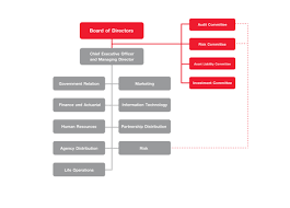 company organization chart prudential th