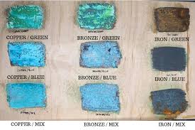 Aged Patina Round Up Tracey S Fancy Patina Paint Rust Color Paint Faux Paint Finishes