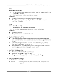 Bermula dari diri kita yang sehat kita dapat membangun lingkungan hidup yang bersih, kuat, dan terhindar dari segala kuman penyakit. 6 Rpp Sd Kelas 1 Semester 2 Lingkungan Bersih Sehat Dan Asri