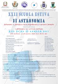 We did not find results for: Xxii Scuola Estiva Di Astronomia Stilo Riace 24 29 Luglio 2017 Societa Astronomica Italiana