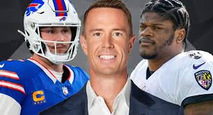 Matt Ryan: Media's scrutiny of Lamar Jackson, Josh Allen is 'fair'