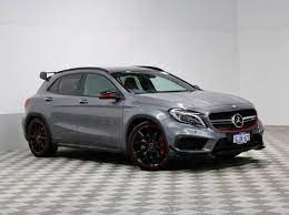 Finance Available Fully Loaded Every Factory Option On This Gla45 In Stylish Grey With 20 Inch Matte Black Multi-spoke Alloys Amg Areo Pack Amg Carbon Trim