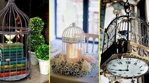 Give your feathered friends plenty of room to spread their wings in a new bird or parrot cage. Vintage Shabby Chic Birdcage Decoration Ideas Diy Summer Decoration Youtube