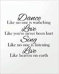 This book offers us a strategy and hope that we do not have to settle for plan b. Dance Like No One Is Watching Love Like You Ve Never Been Hurt Sing Like No One Is Listening Live Like Heaven On Earth 8 X 10 Dancing Blank Ruled Journal Lined