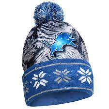 Amazon Com Nfl Detroit Lions Light Up Knit Hat Sports Outdoors Detroit Lions Light Up Hats Nfl