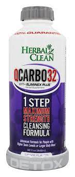 Bng Enterprises Herbal Clean Qcarbo32 With Eliminex Mega Strength Cleansing Formula Herbalism Detox Detox Fast