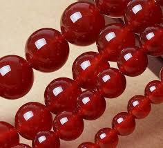 Natural Red Agate Natural Stone Beads Red Agate Beads Round Beads Semi Precious Gemstone Beads Stone Beads Red Agate Natural Red