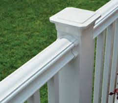 Azek premier rail is a classic victorian style railing available in six popular colors to complement all housing styles and deck colors. Composite Deck Railing Composite Railing Products