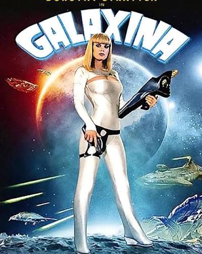 Galaxina," released on June 6, 1980, is an American science fantasy-comedy  film written and directed by William Sachs. Made on a low budget, the film  features Dorothy Stratten, the 1980 Playboy Playmate