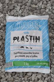 Chovateľské potreby pre hydinu, sliepky, holuby, kačky, kačice, morky, husi, perličky, prepelice, pštrosy. Plastin 1kg ChovateÄ¾ske Potreby Achov Sk