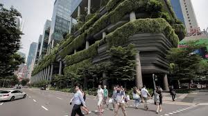 Von Der Natur Auf Bali Inspiriert Das Parkroyal Hotel In Singapur Bildquelle Wallace Woon Epa Efe Rex Grune Architektur Singapur Hochste Gebaude
