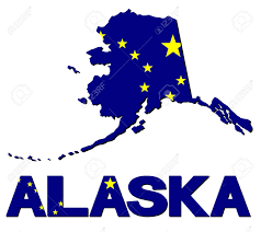 Alaska Map Flag And Text Illustration Stock Photo Picture And Royalty Free Image Image 33144804