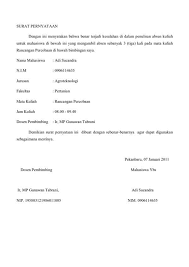 Surat keterangan izin orang tua. 9 Contoh Surat Pernyataan Dan Cara Membuatnya Lengkap