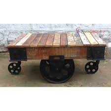 That's perfect for most coffee tables but we have two large ottomans plus the shaggy ottoman also in the room at about the same height. Hot Selling Industrial Vintage Wood Metal Cart Coffee Table With Wheels Buy Industrial Cart Coffee Table With Wheels Vintage Wood Metal Cart Coffee Table With Wheels Hot Selling Coffee Table With Wheels Product